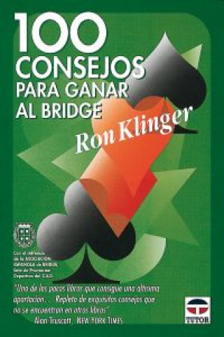 Kniha 100 consejos para ganar al bridge Ron Klinger