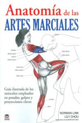 Kniha Anatomía de las artes marciales Lily Chou