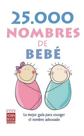 Книга 25.000 Nombres de Bebe: La Mejor Guia Para Escoger el Nombre Adecuado Carla Vazquez De Haro