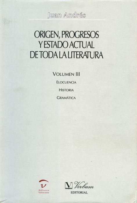 Kniha Elocuencia, historia, gramática 