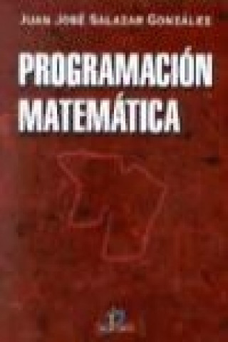 Könyv Programación matemática Juan José Salazar González