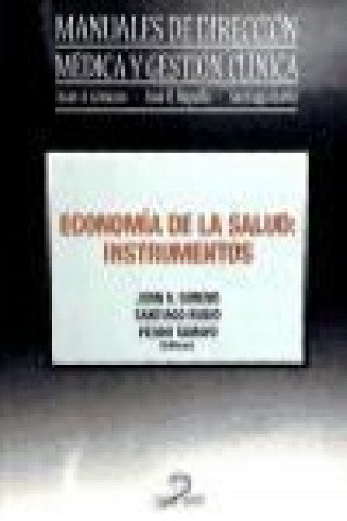 Könyv Economía de la salud : instrumentos Juan A. Gimeno