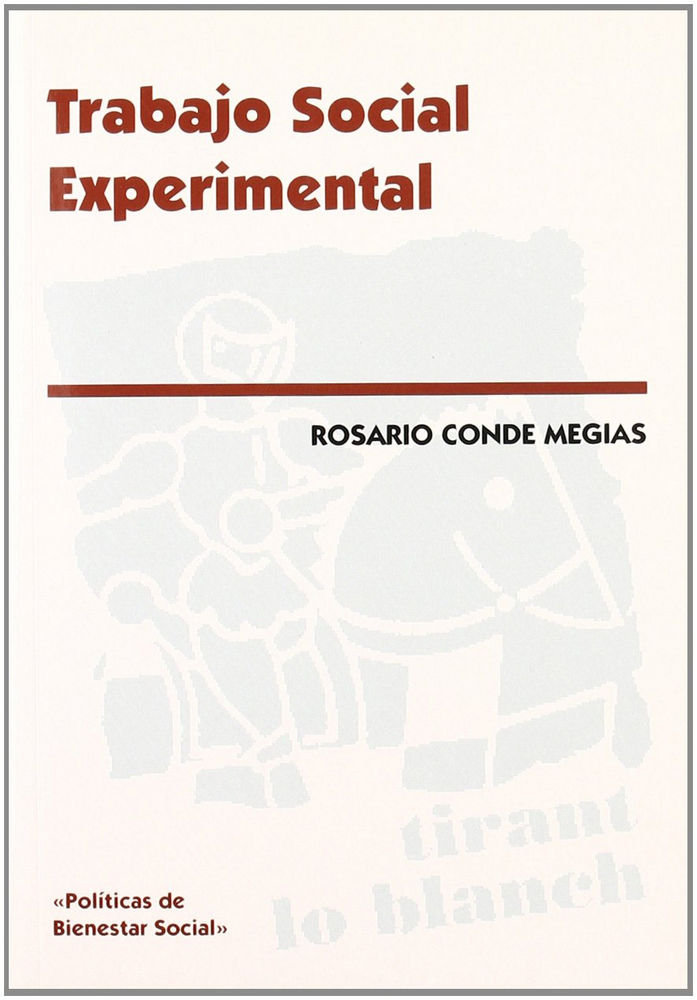 Kniha Trabajo social experimental Rosario Conde Megías