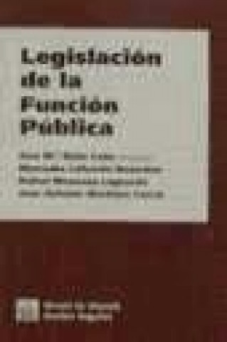 Könyv Legislación de la función pública 