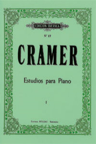 Книга Estudios para piano (del 1 al 21) Johann Baptiste Cramer