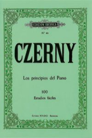 Kniha Los principios del piano KARL CZERNY