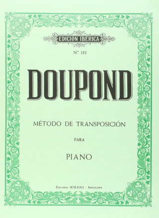 Kniha Método de transcripción : para piano Gerard Doupono