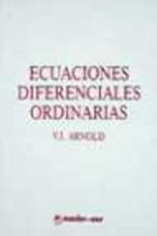 Książka Ecuaciones diferenciales ordinarias V. I. Arnold