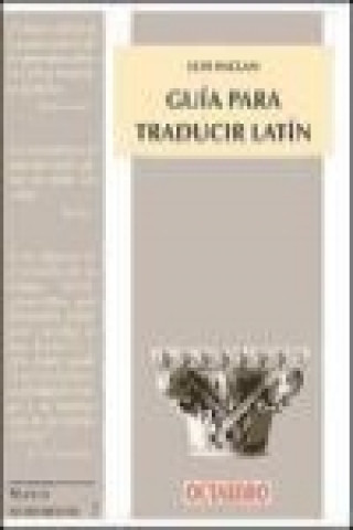 Книга Guía para traducir latín Luis Inclán