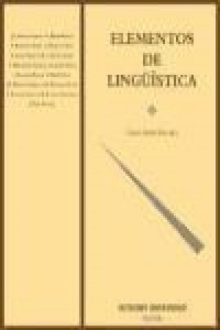 Książka Elementos de lingüística Joan A. Argente