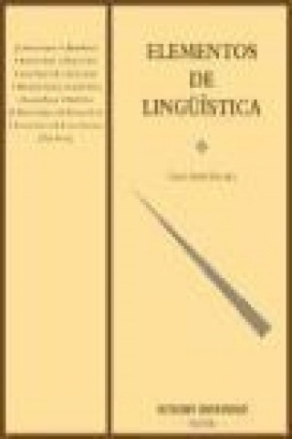 Book Elementos de lingüística Joan A. Argente