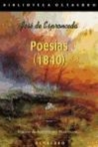 Książka Poesías (1840) José de Espronceda