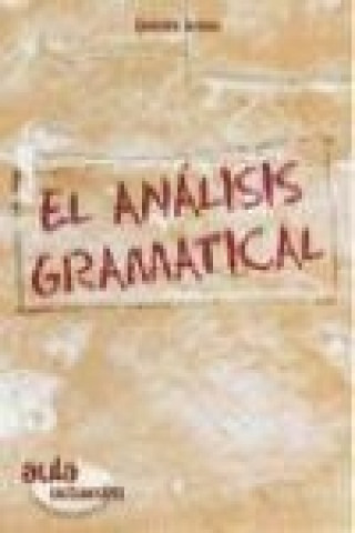 Kniha El análisis gramatical Delmiro Antas García