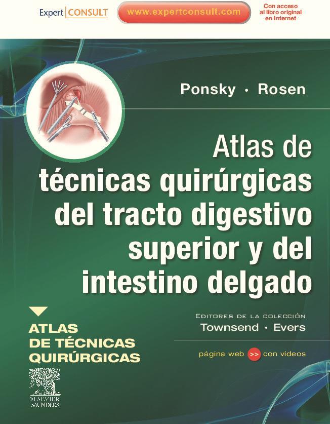 Kniha Atlas de técnicas quirúrgicas del tracto digestivo superior y del intestino delgado Jeffrey R. Ponsky
