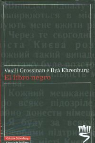 Kniha El libro negro VASILI-EHRENBURG