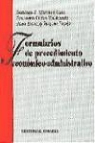 Könyv Formularios de procedimiento económico-administrativo Francisco Castro Maldonado