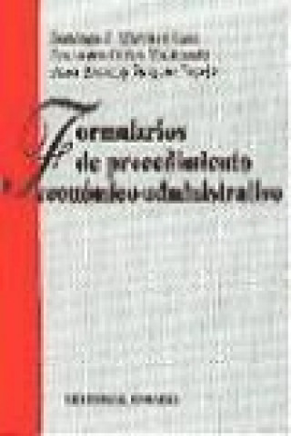 Kniha Formularios de procedimiento económico-administrativo Francisco Castro Maldonado