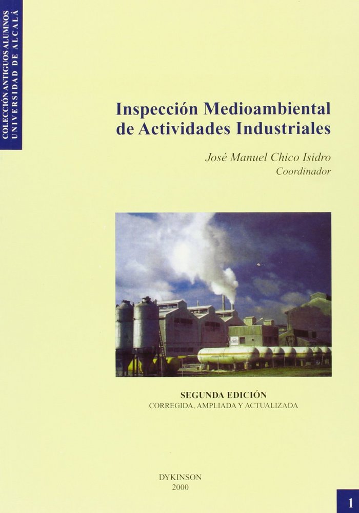 Kniha Inspección medioambiental de actividades industriales José Manuel Chico Isidro
