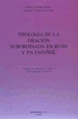 Kniha Oración subordinada en Ruso Rafael Guzmán Tirado