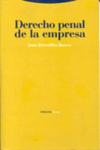 Könyv Derecho penal de la empresa Juan Terradillos Basoco