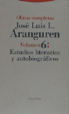 Buch Estudios literarios y autobiográficos 