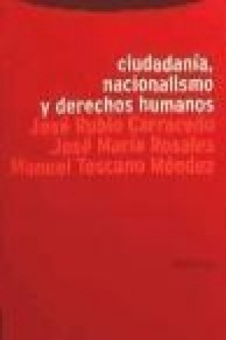 Könyv Ciudadanía, nacionalismo y derechos humanos José María Rosales Jaime