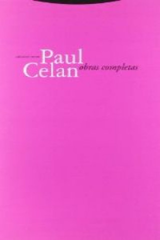 Carte Obras completas Paul Celan