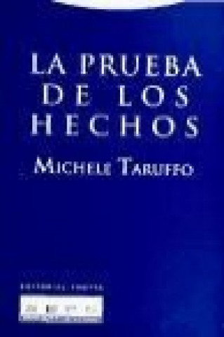 Kniha La prueba de los hechos Michele . . . [et al. ] Taruffo