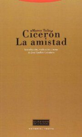 Книга La amistad Cicerón