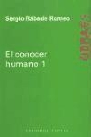 Knjiga El conocer humano I 