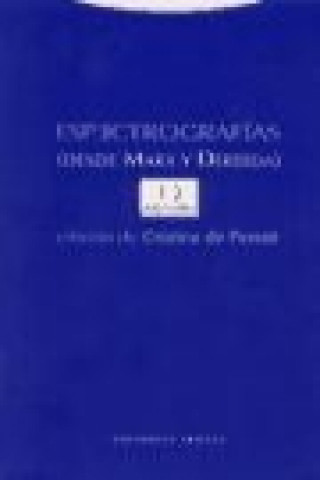 Книга Espectrografías : desde Marx y Derrida 