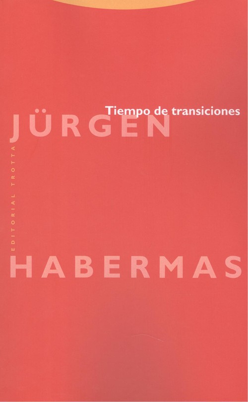 Carte Tiempo de transiciones Jürgen Habermas