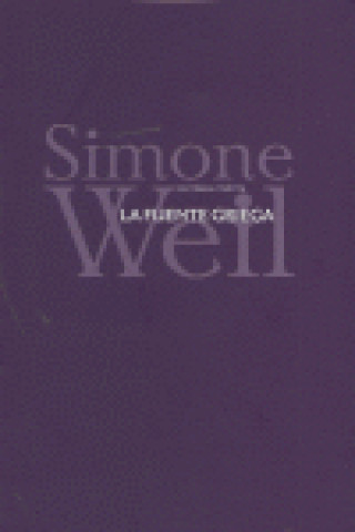 Книга La fuente griega Simone Weil