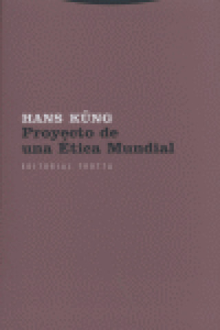 Boek Proyecto de una ética mundial Küng