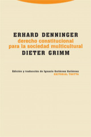 Kniha Derecho constitucional para la sociedad multicultural Erhard Denninger