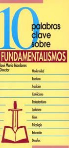 Kniha 10 palabras clave sobre fundamentalismos JUAN BOSCH NAVARRO