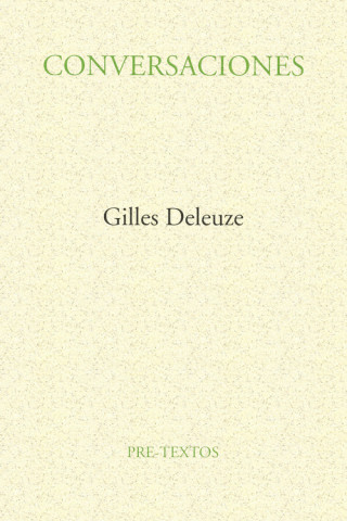 Kniha Conversaciones Gilles Deleuze