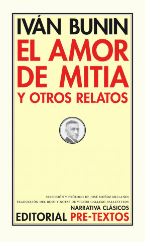 Kniha El amor de Mitia y otros relatos Ivan Alekseevich Bunin