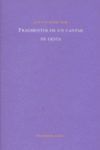 Buch Fragmentos de un cantar de gesta José Luis Gómez Toré