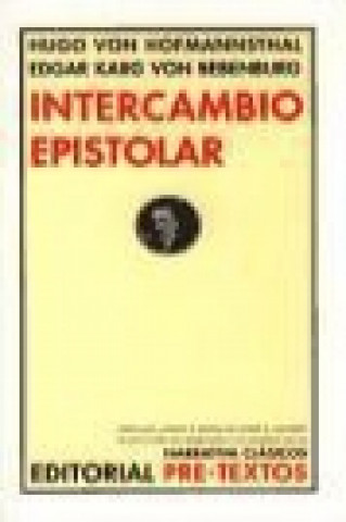 Kniha Intercambio epistolar Edgar Kar von Bebenburg