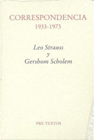 Βιβλίο Correspondencia (1933-1973) Gershom Scholem