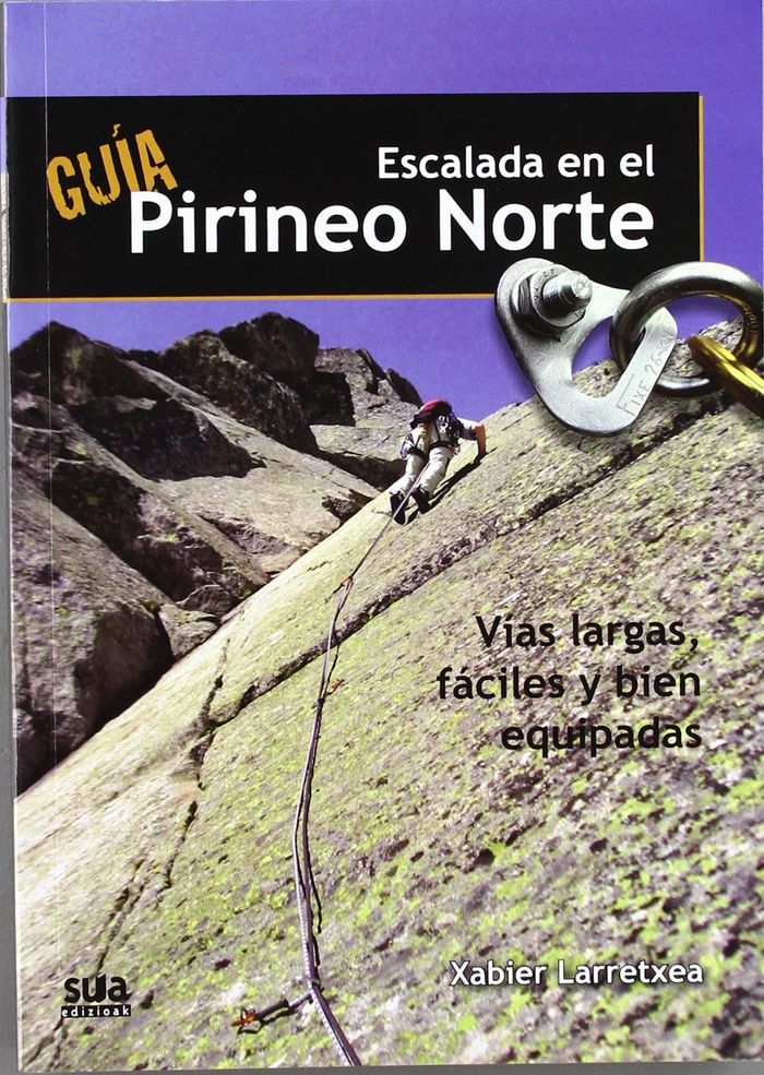 Książka Escalada en el Pirineo Norte Xabier Larretxea Izagirre