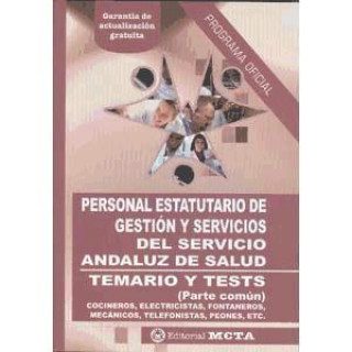 Book Personal estatutario de gestión y servicios SAS: temario y test 