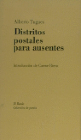 Carte Distritos postales para ausentes Alberto Tugues Tugues