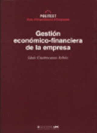 Book Gestión económico-financiera de la empresa Lluís Cuatrecasas Arbós