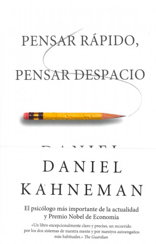 Książka Pensar rápido, pensar despacio Daniel Kahneman