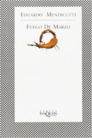 Kniha Fuego de marzo Eduardo Mendicutti