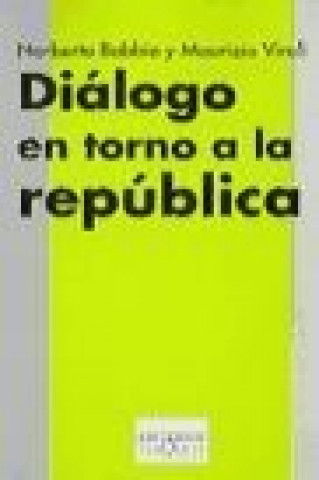 Carte Diálogo en torno a la República Norberto Bobbio