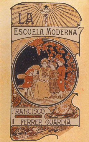 Carte La escuela moderna FRANCISCO FERRER GUARDIA