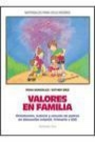 Carte Valores en familia, orientación, tutoria y escuela de padres en Educación Infantil, Primaria y ESO Esther Díez
